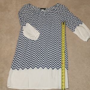 VENUS Chevron Dress
